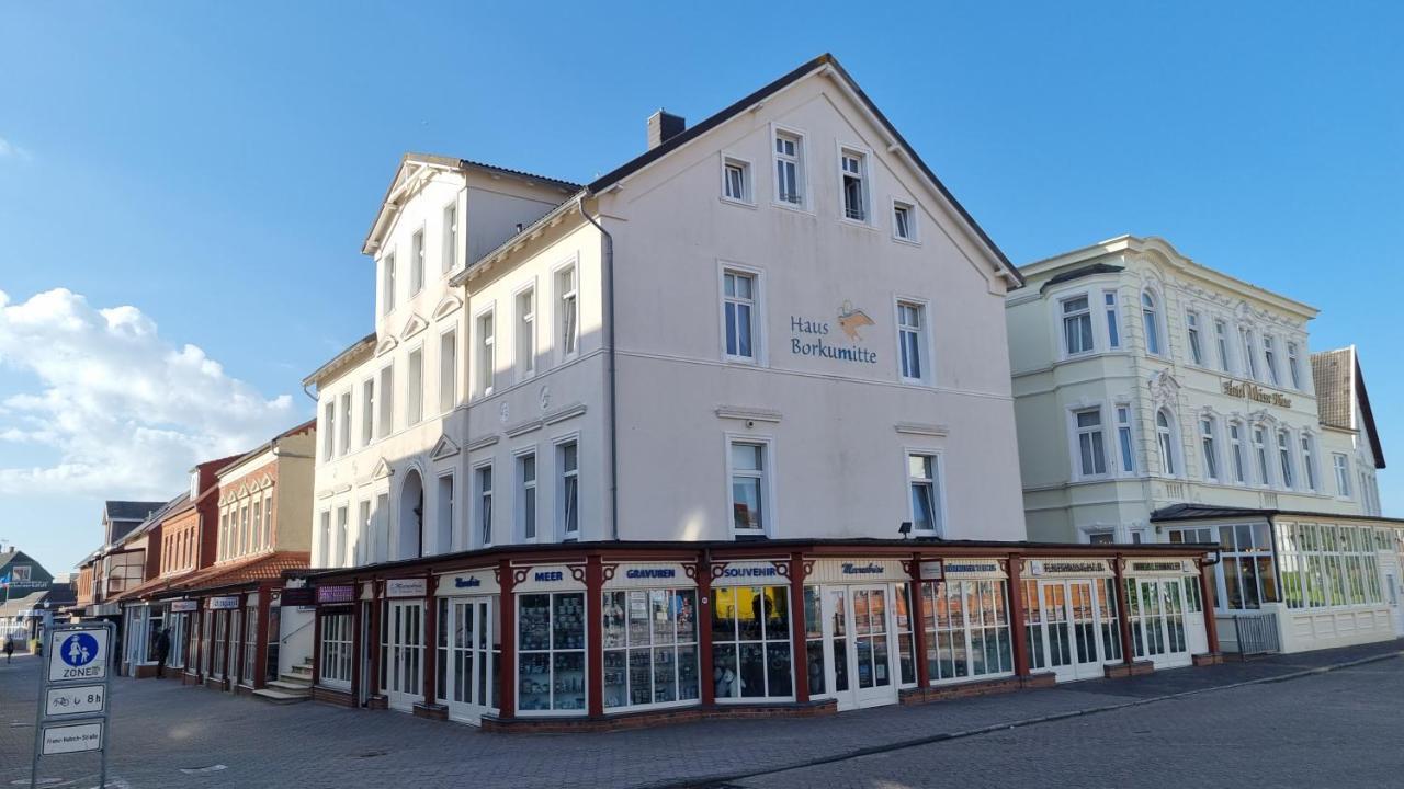 Haus Borkumitte Appartement Luettje Hoern Dış mekan fotoğraf